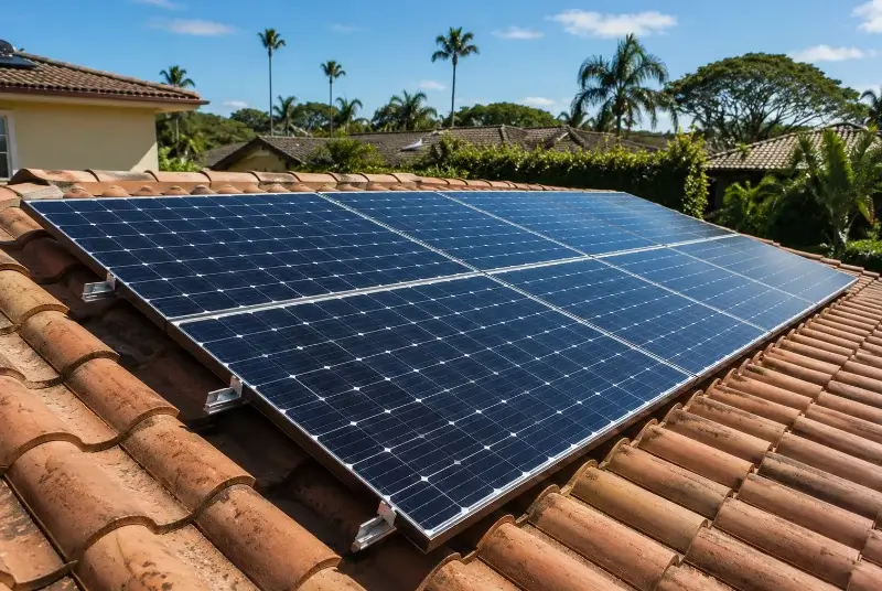 Installation de panneaux solaires à Pomeys